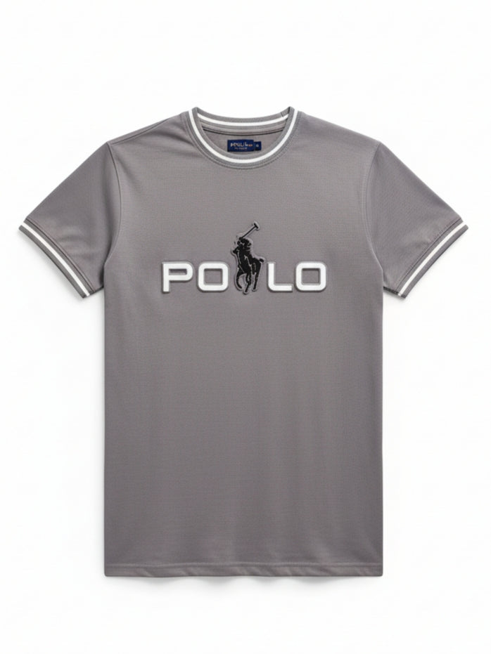 RL EMBOSSED LOGO CREW